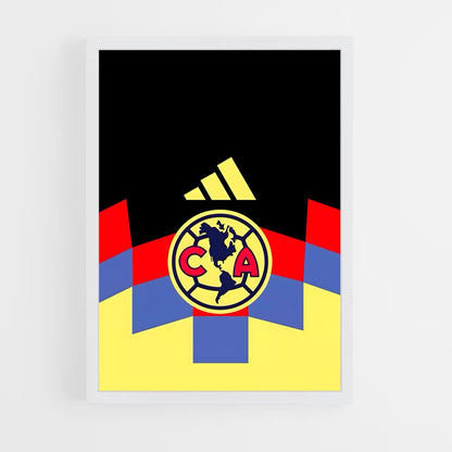 ap-club de futbol america-10 cadre Blanc