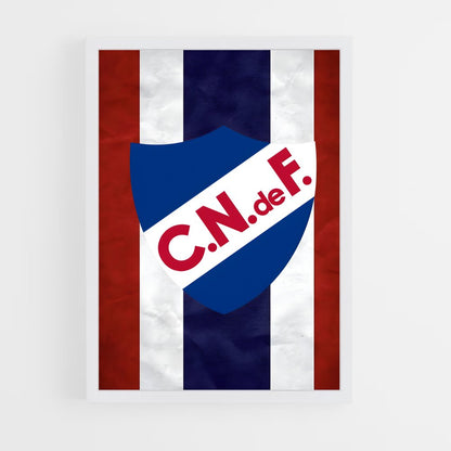 ap-club nacional de football-8 cadre Blanc