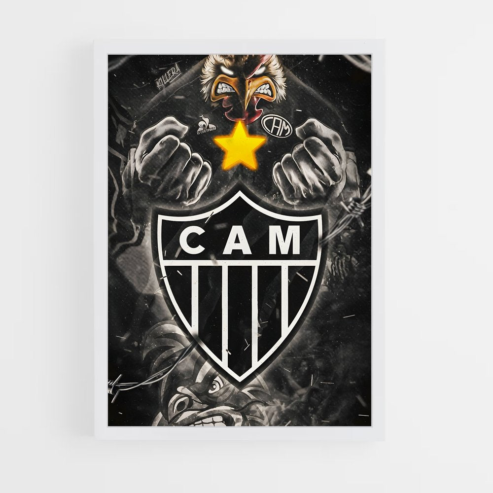 ap-clube atletico mineiro-10 cadre Blanc
