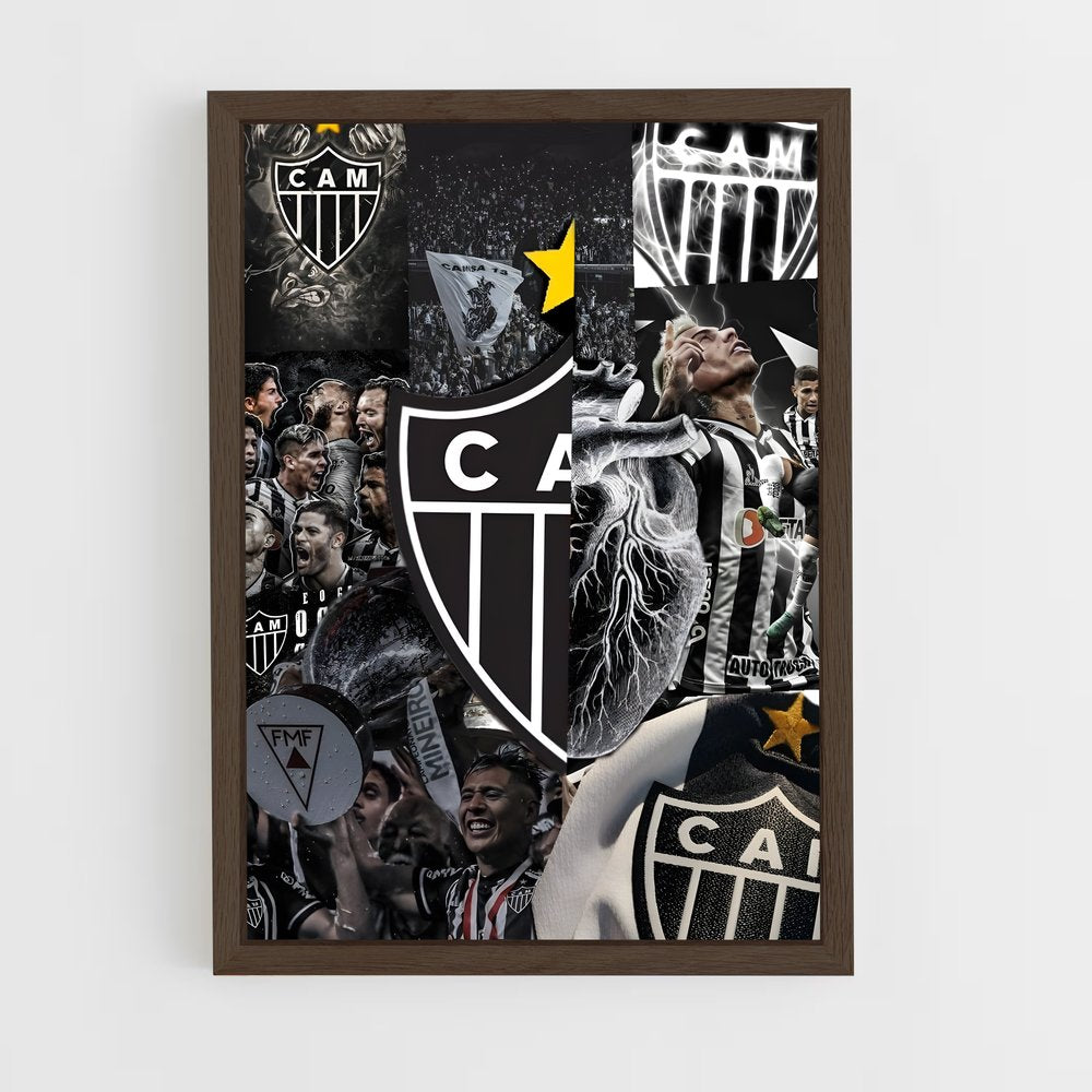 ap-clube atletico mineiro-6 cadre Bois foncé