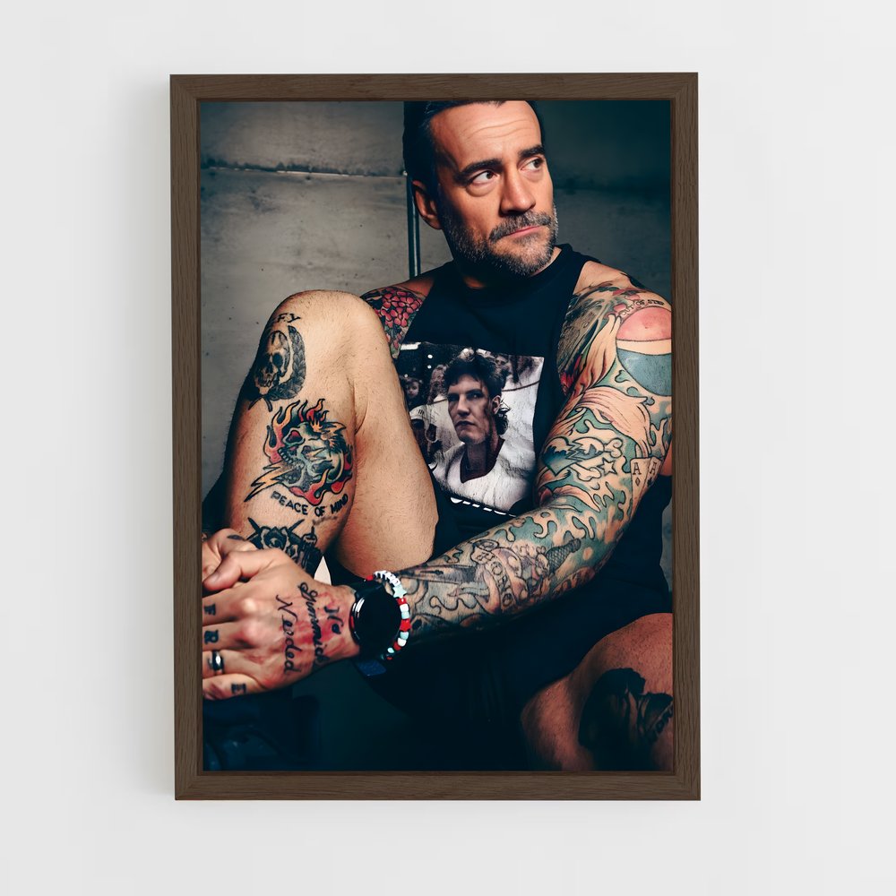 ap-cm punk-7 cadre Bois foncé