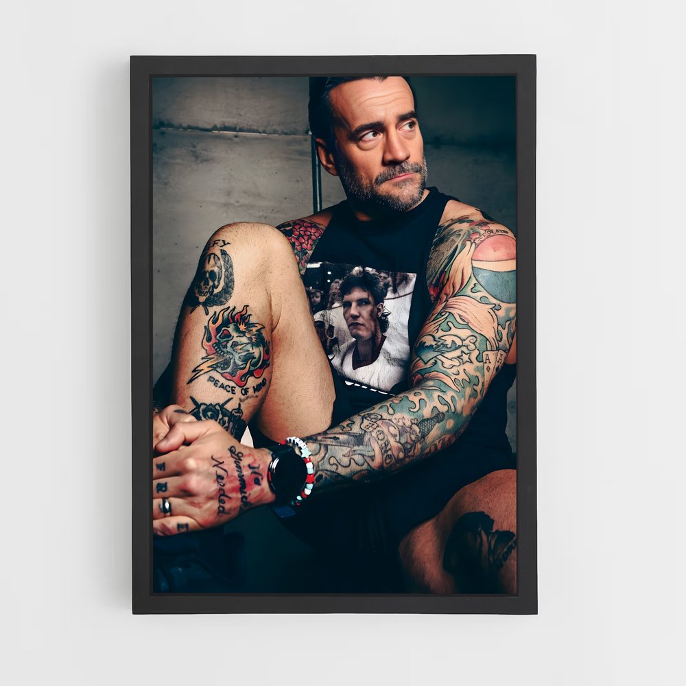 ap-cm punk-7 cadre Noir