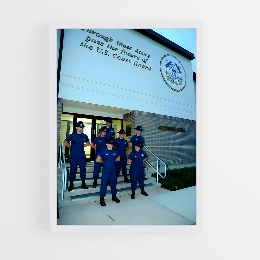 ap-coast guard-2 cadre Blanc