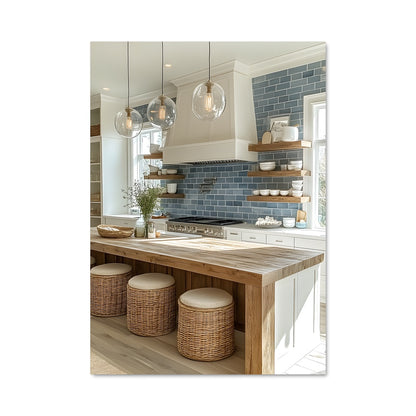 Poster Cuisine Côtière