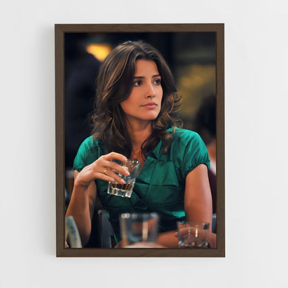 ap-cobie smulders-2 cadre Bois foncé