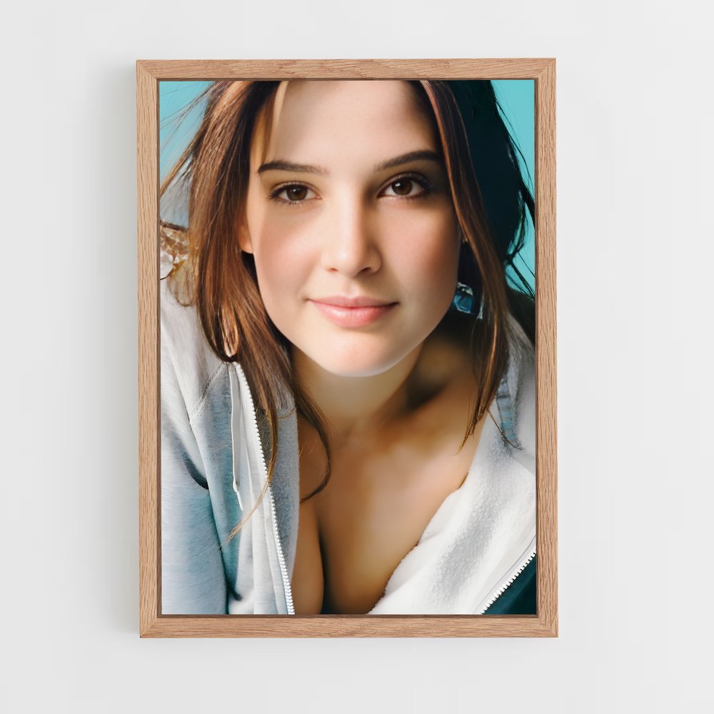 ap-cobie smulders-3 cadre Bois clair