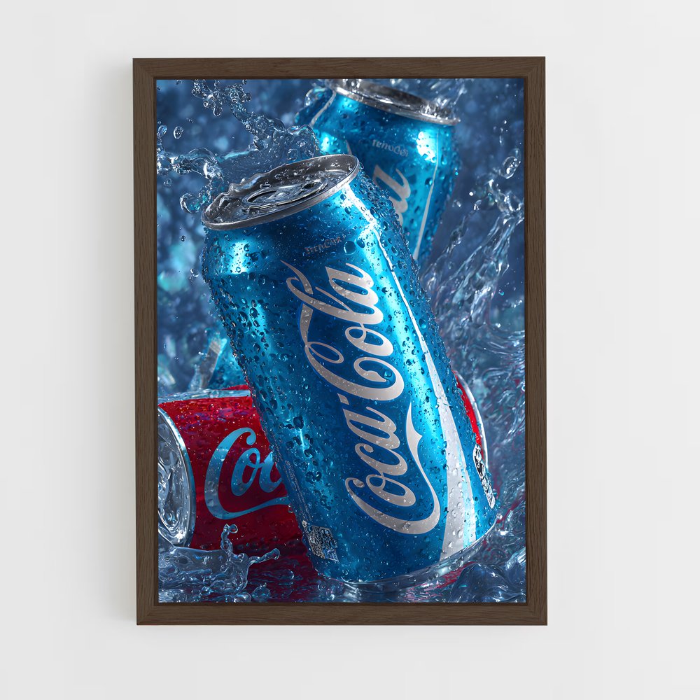 ap-coca cola-2 cadre Bois foncé