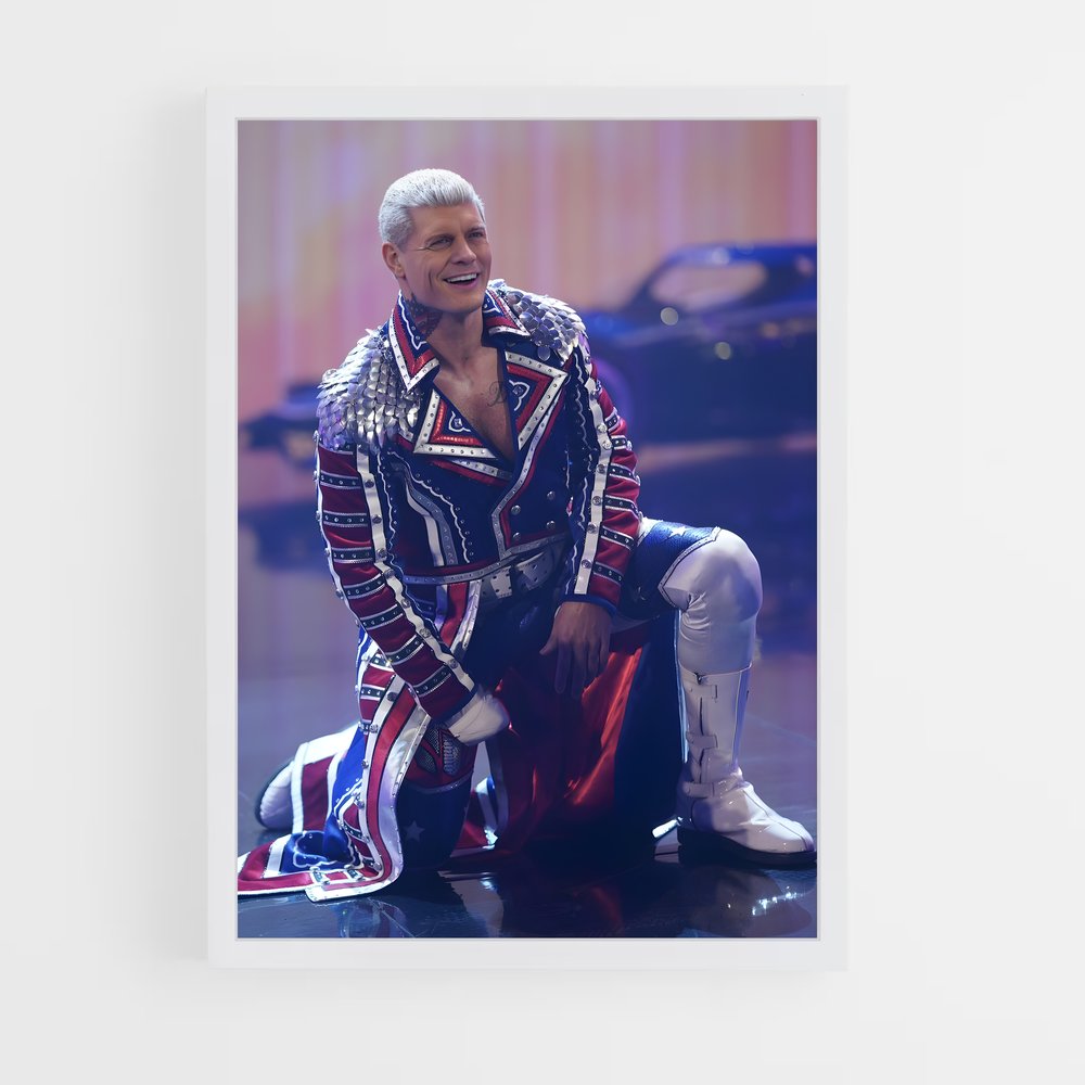 ap-cody rhodes-1 cadre Blanc