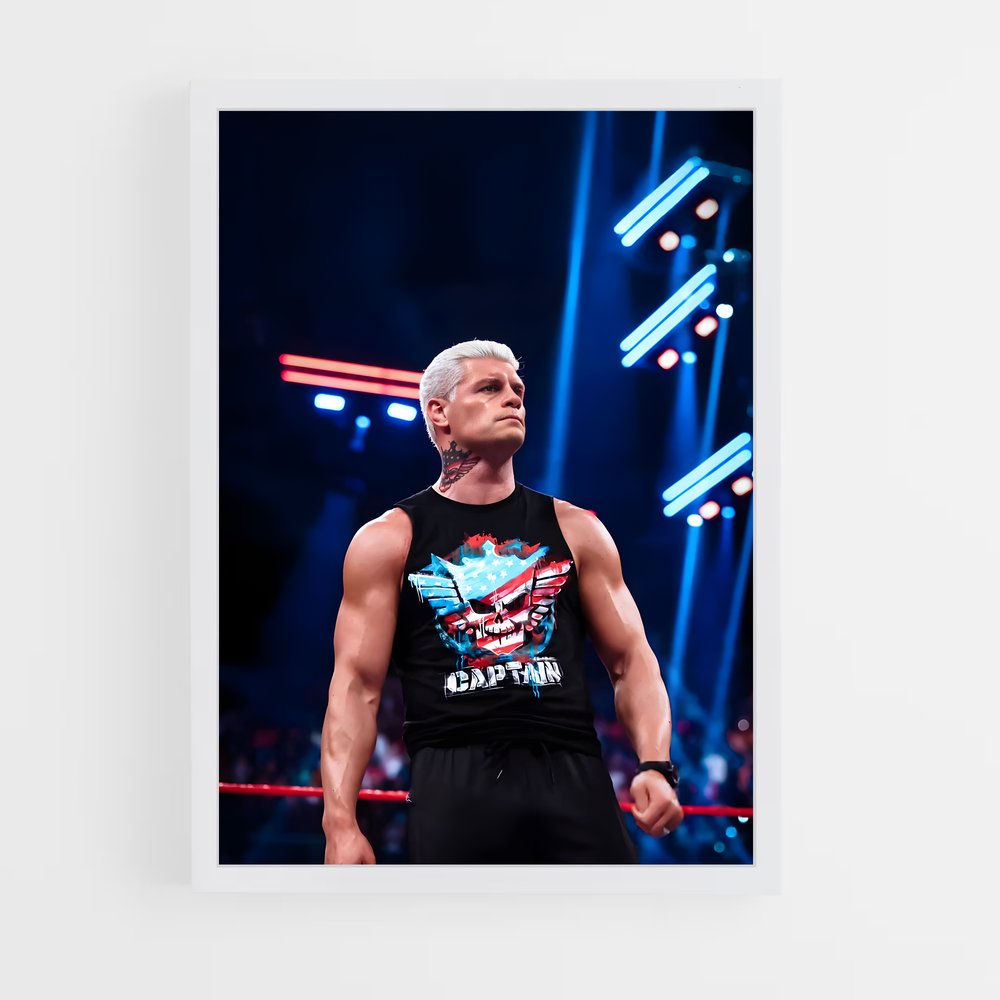 ap-cody rhodes-2 cadre Blanc