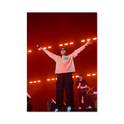 Poster Le Showman en Rose
