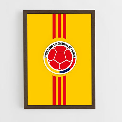 ap-colombia national football team-3 cadre Bois foncé
