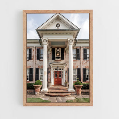 ap-colonial architecture-7 cadre Bois clair