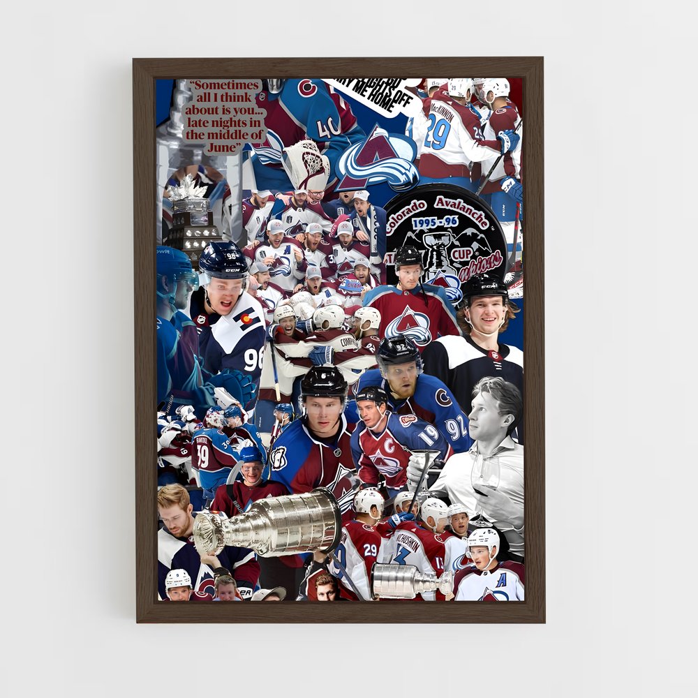 ap-colorado avalanche-15 cadre Bois foncé