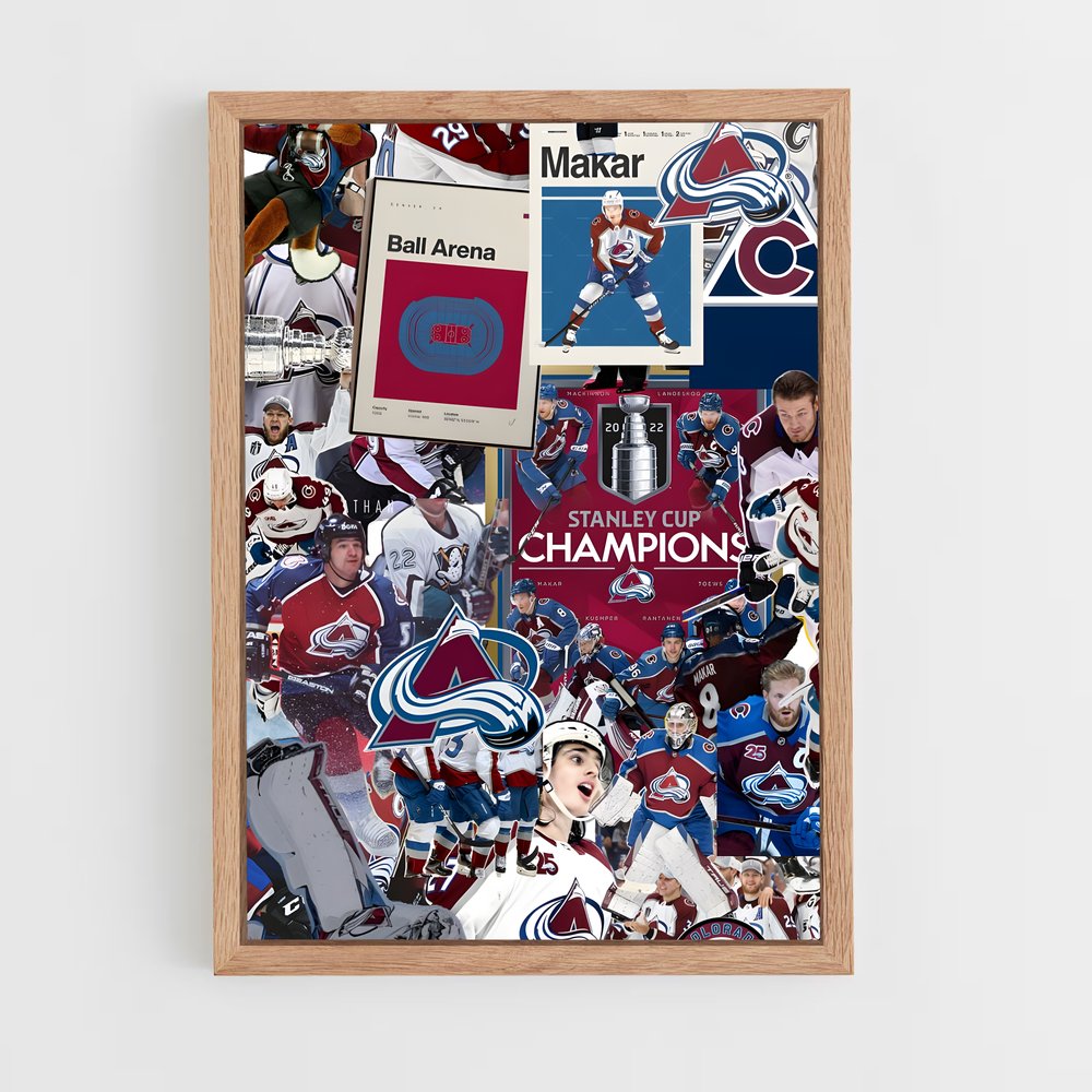 ap-colorado avalanche-7 cadre Bois clair