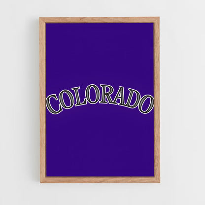 ap-colorado rockies-4 cadre Bois clair