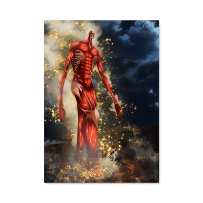 Poster Titan de Cendres