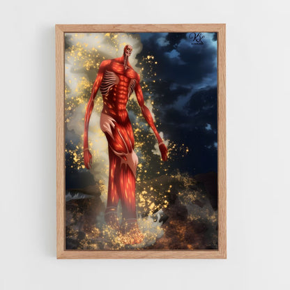 ap-colossal titan-9 cadre Bois clair
