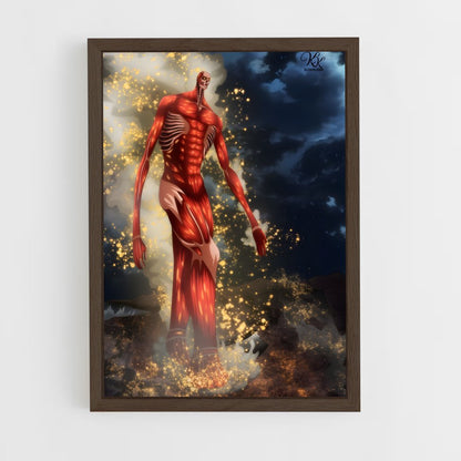ap-colossal titan-9 cadre Bois foncé