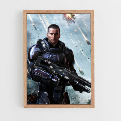 ap-commander shepard-5 cadre Bois clair