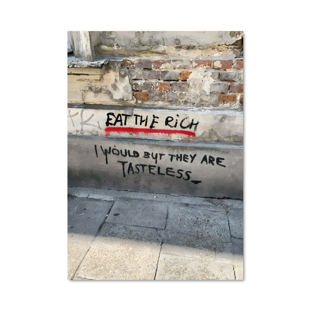 Poster Graffiti Révolutionnaire