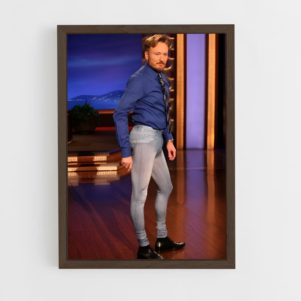 ap-conan o'brien-2 cadre Bois foncé