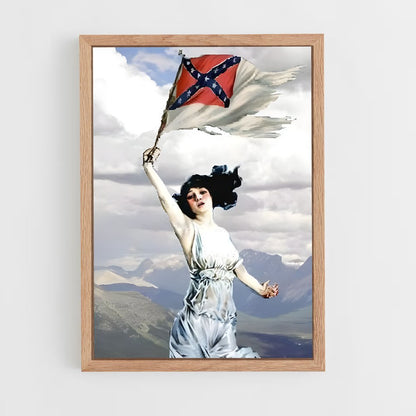 ap-confederate states flag-1 cadre Bois clair