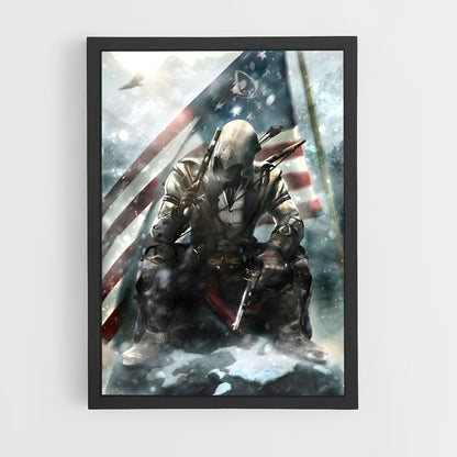 ap-connor kenway-1 cadre Noir