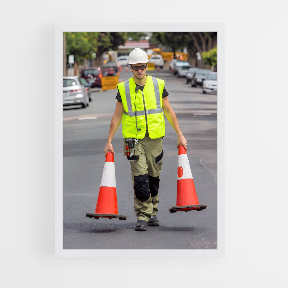ap-construction worker-5 cadre Blanc