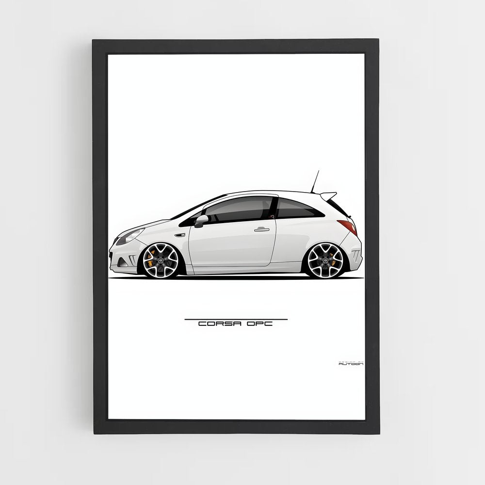 ap-corsa opc-1 cadre Noir