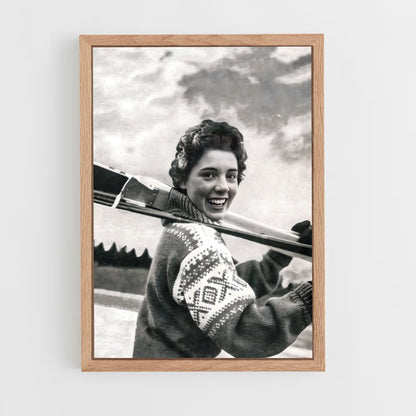 ap-cortina d'ampezzo 1956-1 cadre Bois clair
