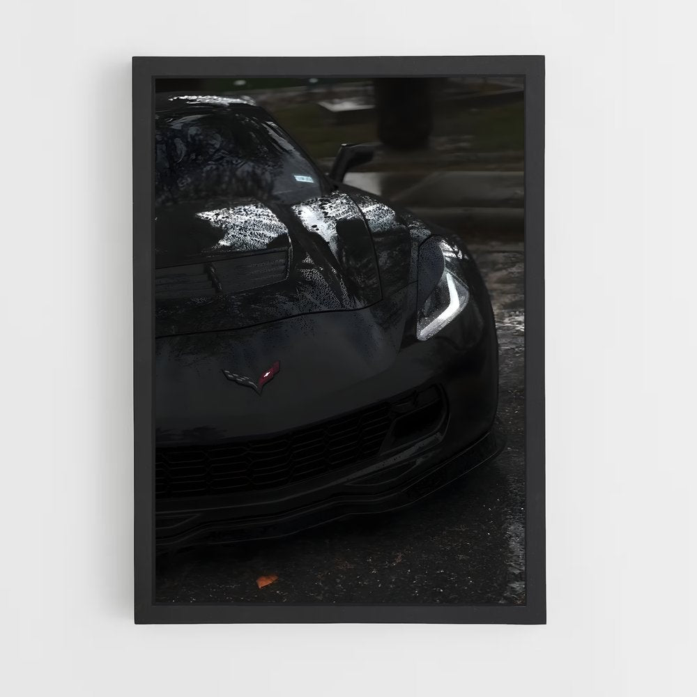ap-corvette c7 gt3-r-1 cadre Noir