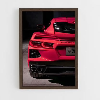 ap-corvette c8 stingray-3 cadre Bois foncé