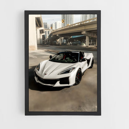 ap-corvette c8 z06-2 cadre Noir