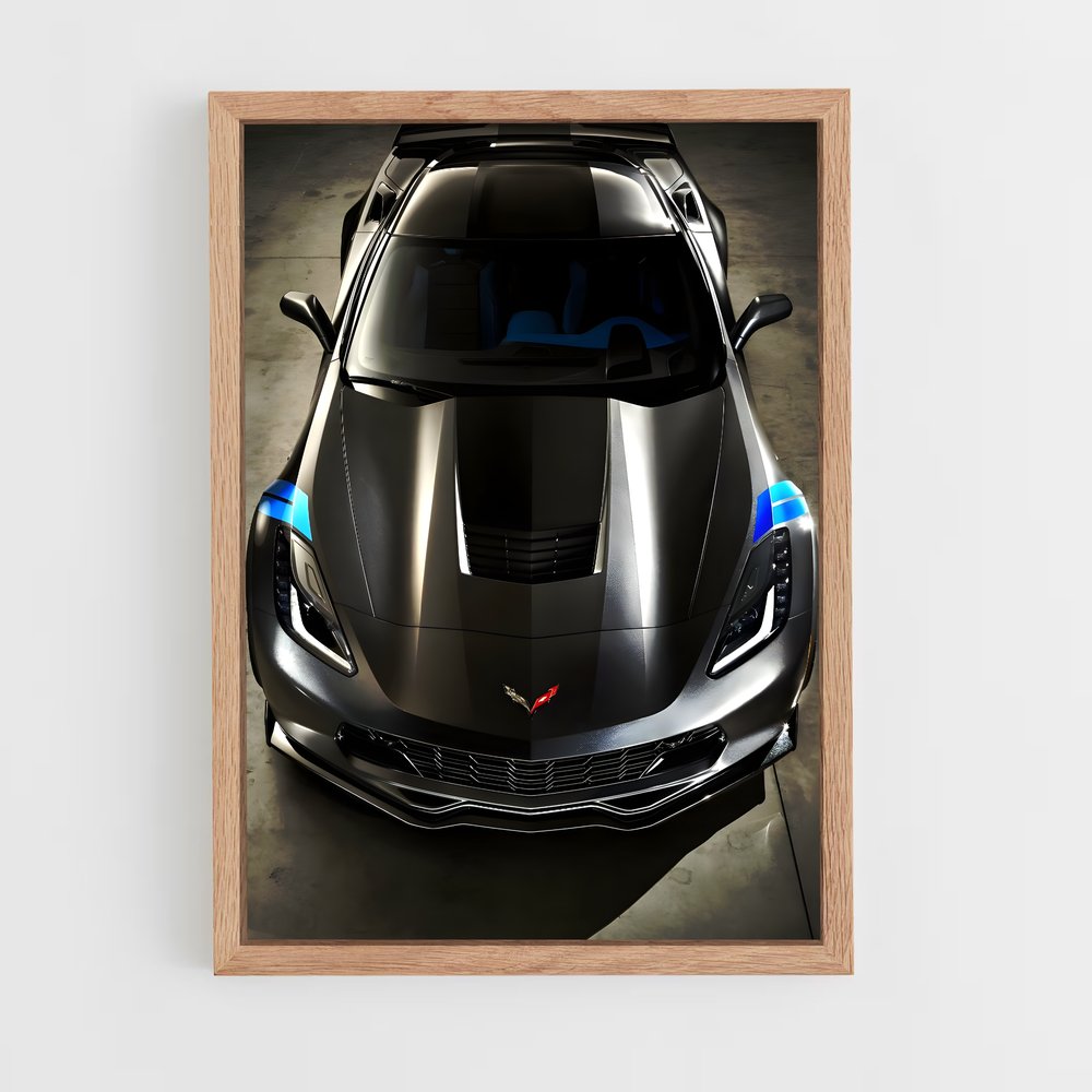 ap-corvette grand sport-2 cadre Bois clair