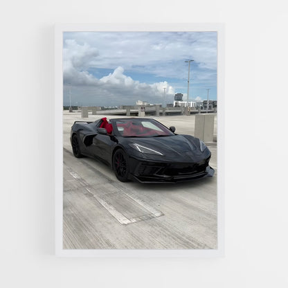 ap-corvette stingray-1 cadre Blanc