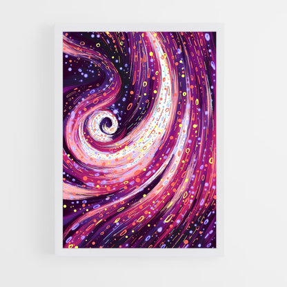ap-cosmic abstract-1 cadre Blanc