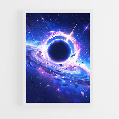 ap-cosmic art-8 cadre Blanc