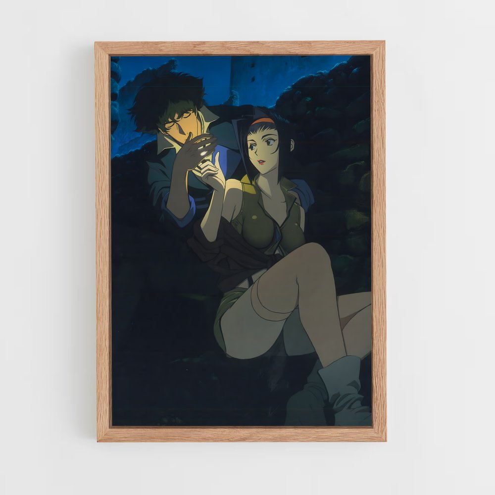 ap-cowboy bebop-1 cadre Bois clair