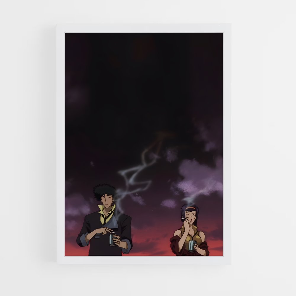 ap-cowboy bebop-6 cadre Blanc