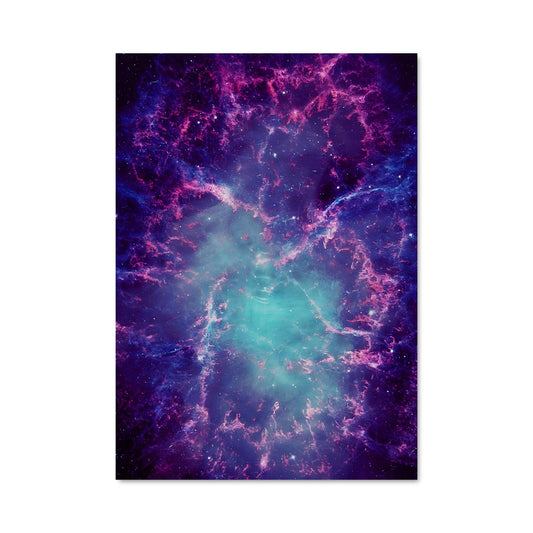 Poster Éclat de la Nébuleuse Crab