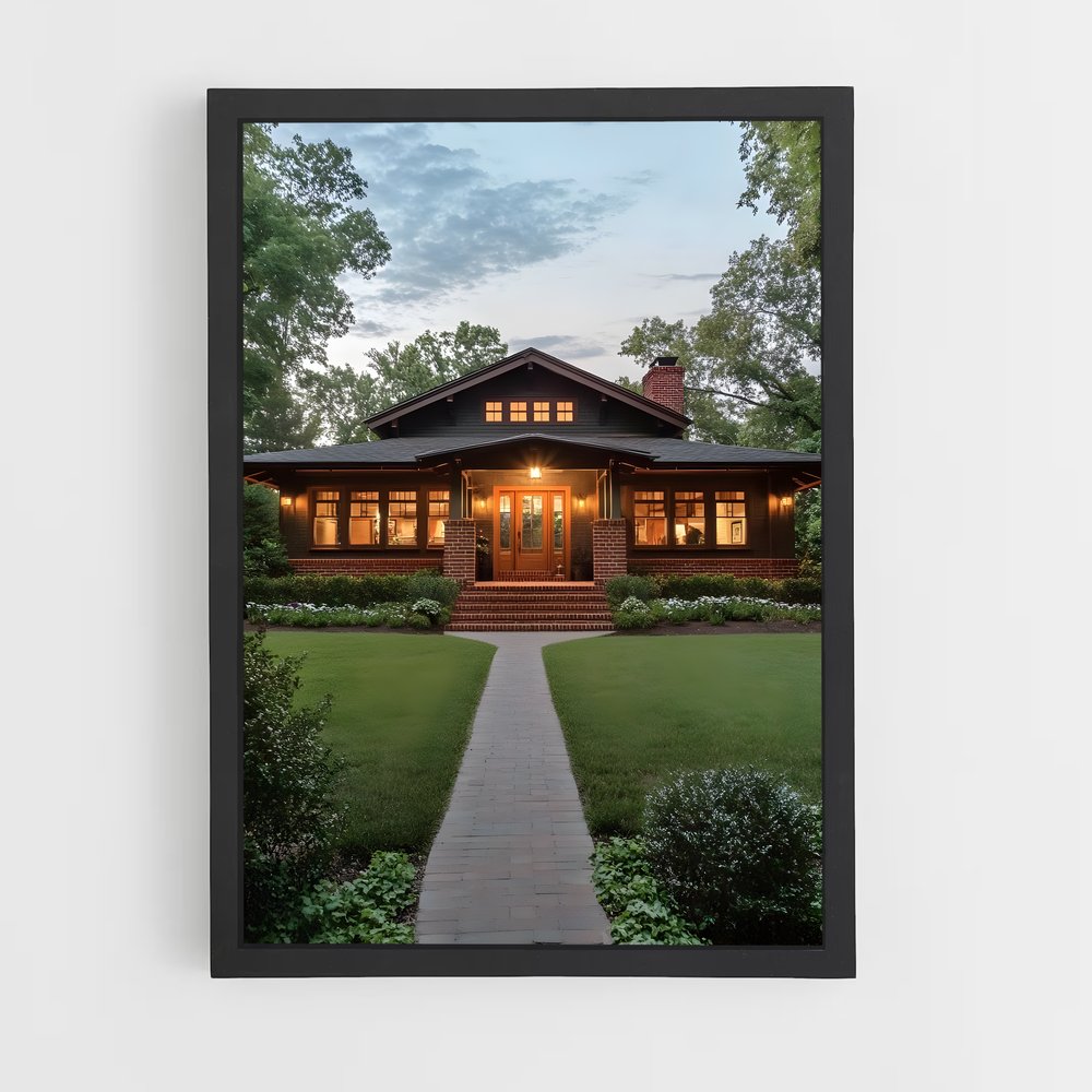 ap-craftsman architecture-3 cadre Noir