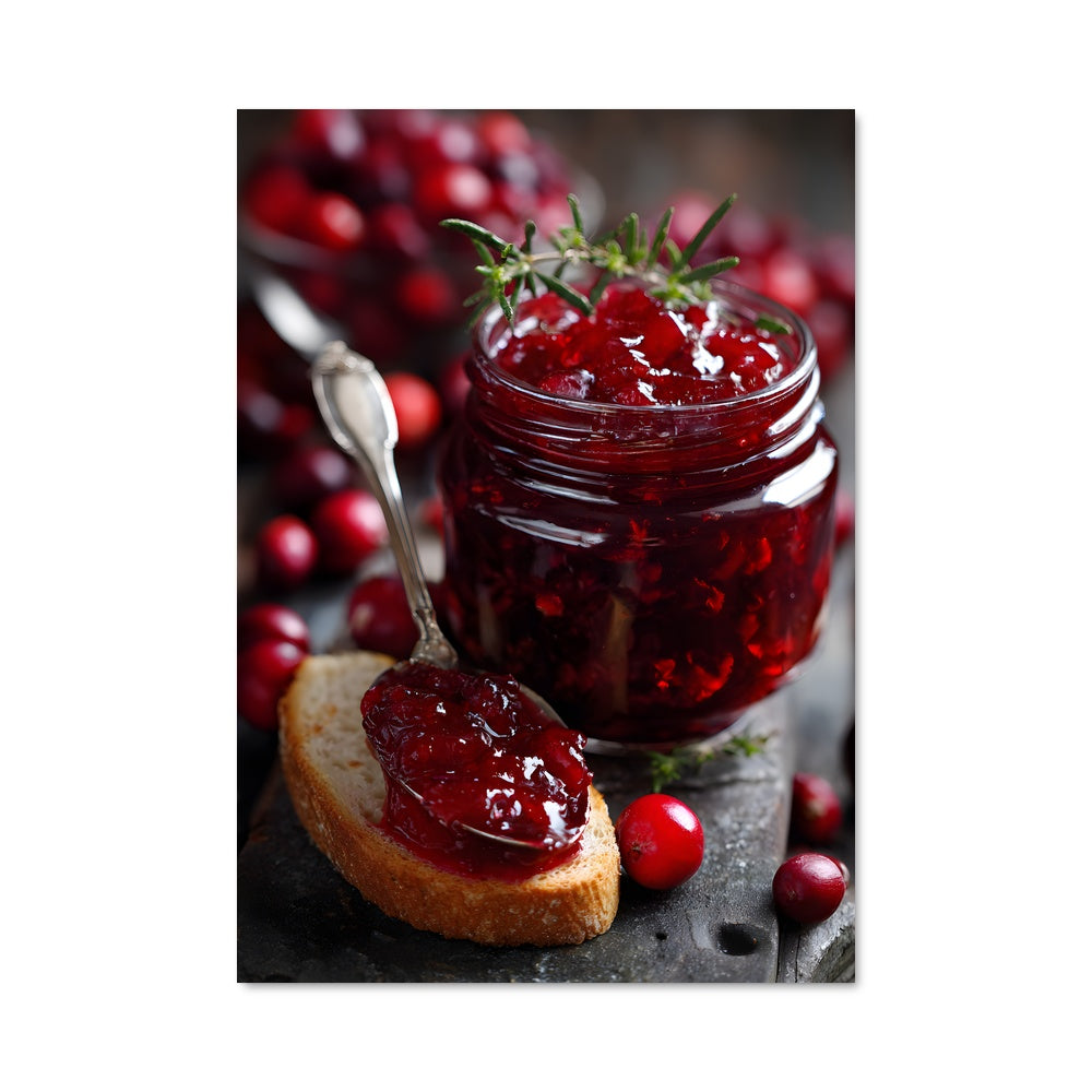 Poster Confiture de Cranberry