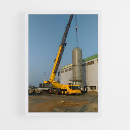 ap-crane operator-1 cadre Blanc
