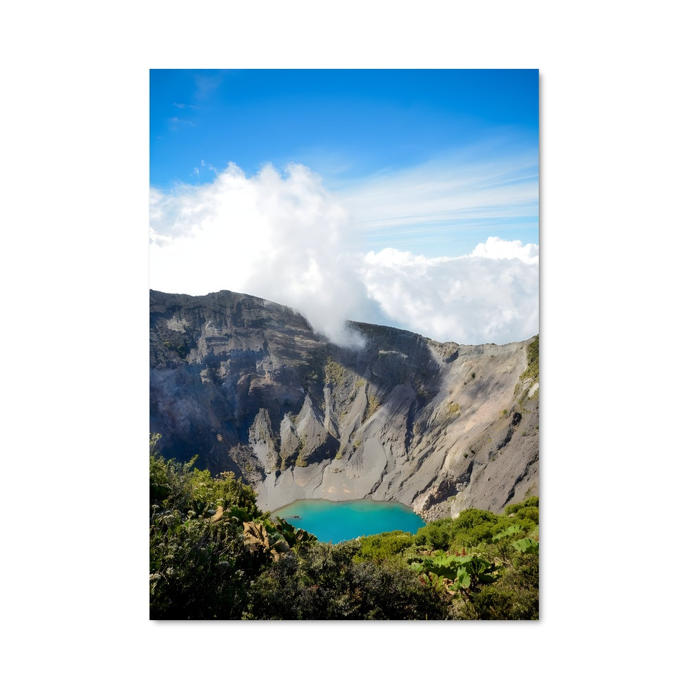 Poster Cratère de Tonga