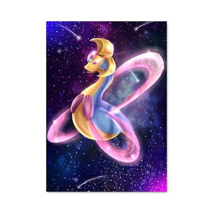 Poster Cresselia : Voyage Astral