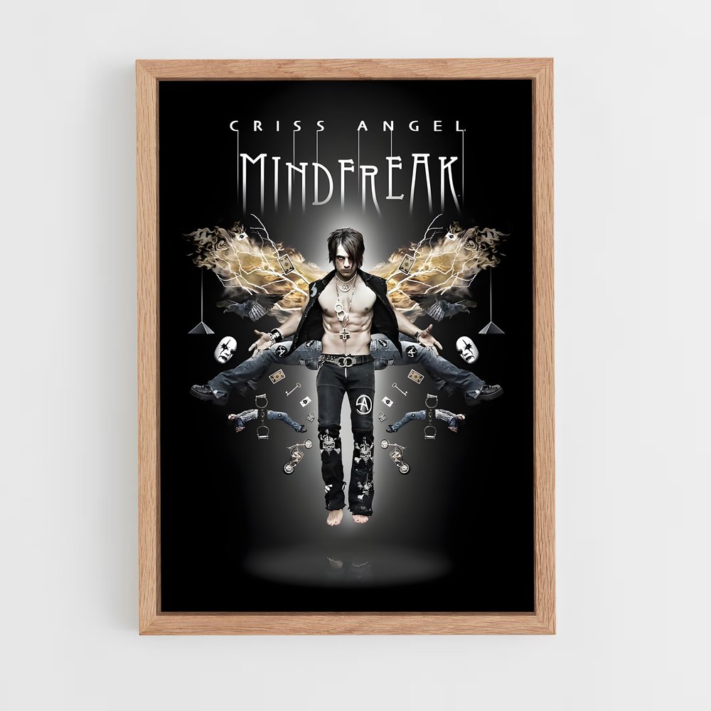 ap-criss angel-3 cadre Bois clair