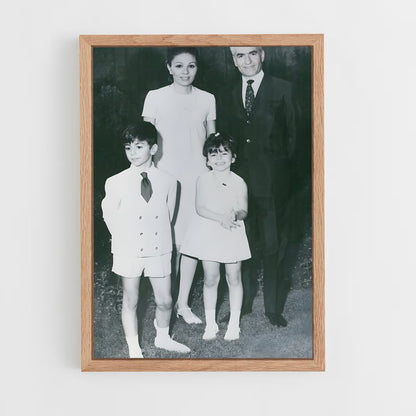 ap-crown prince reza pahlavi-2 cadre Bois clair