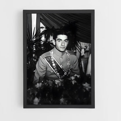 ap-crown prince reza pahlavi-5 cadre Noir