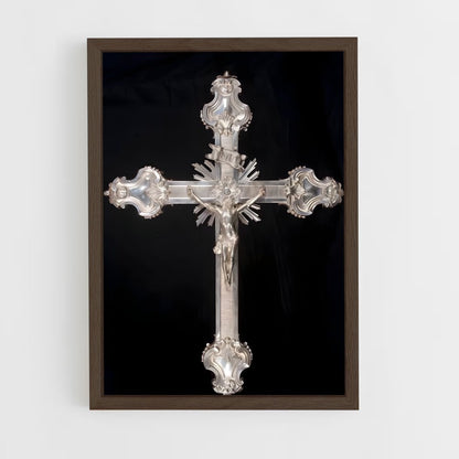 ap-crucifix-4 cadre Bois foncé