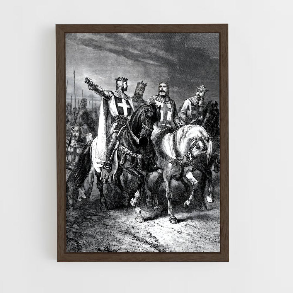 ap-crusades-6 cadre Bois foncé